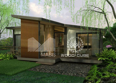 Hızlı Montaj Modern Prefabrik Evler Yüksek Yalıtımlı Aile Kullanımı Korozyon Önleyici