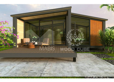 Ahşap Tasarım Modern Modüler Daireler, İki Yatak Odalı Prefabrik Tatil Evleri