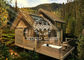 Hafif Çelik Modüler Ağaç Evi, Aile Tatil Yaşamı İçin Küçük Prefabrik Evler